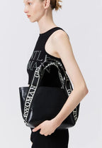 Tarpauline Tote Bag Black