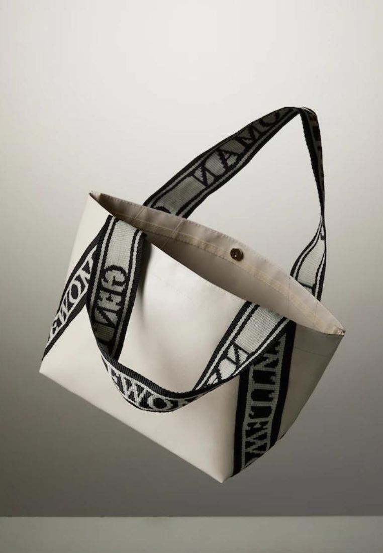 Tarpauline Tote Bag Cream