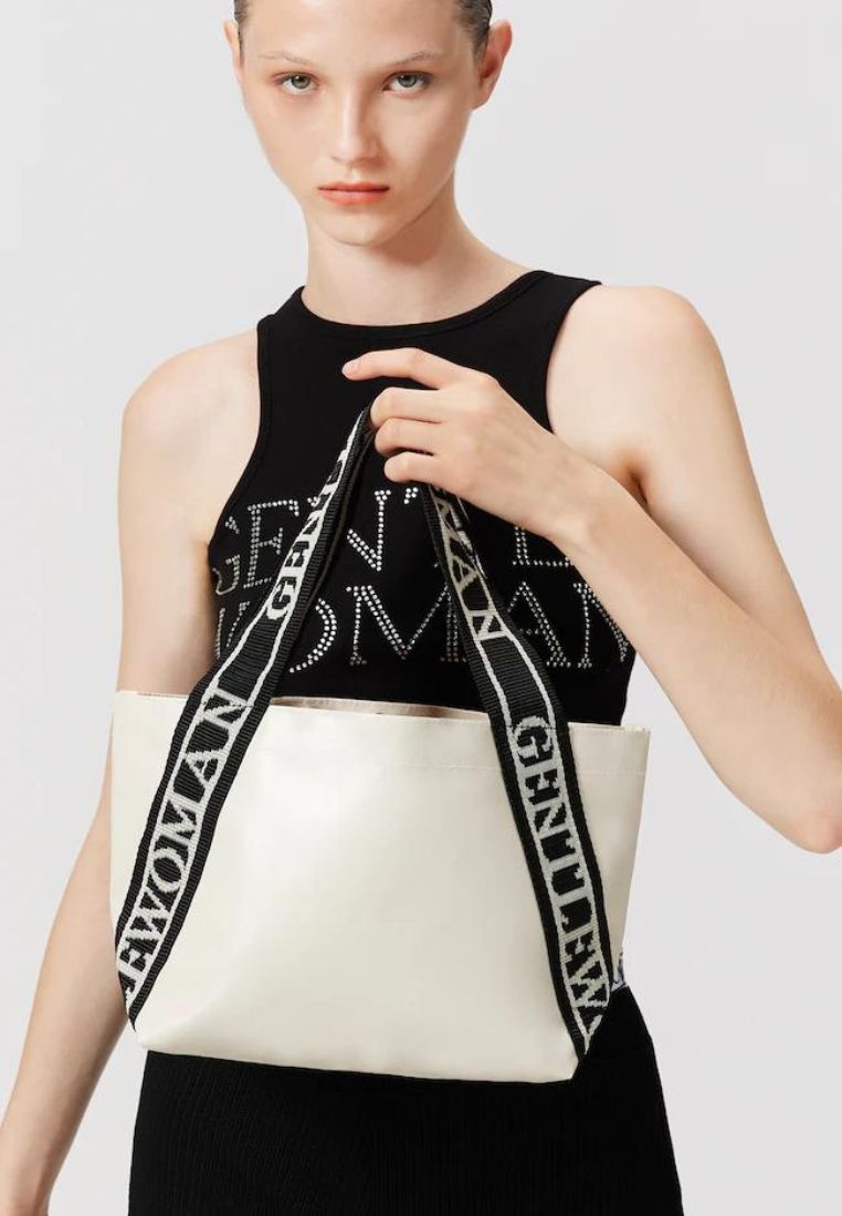 Tarpauline Tote Bag Cream