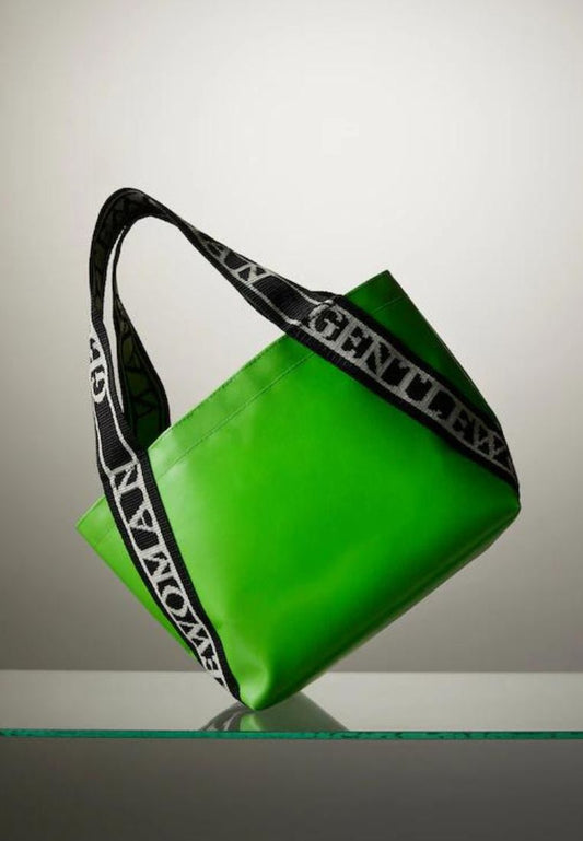 Tarpauline Tote Bag Green