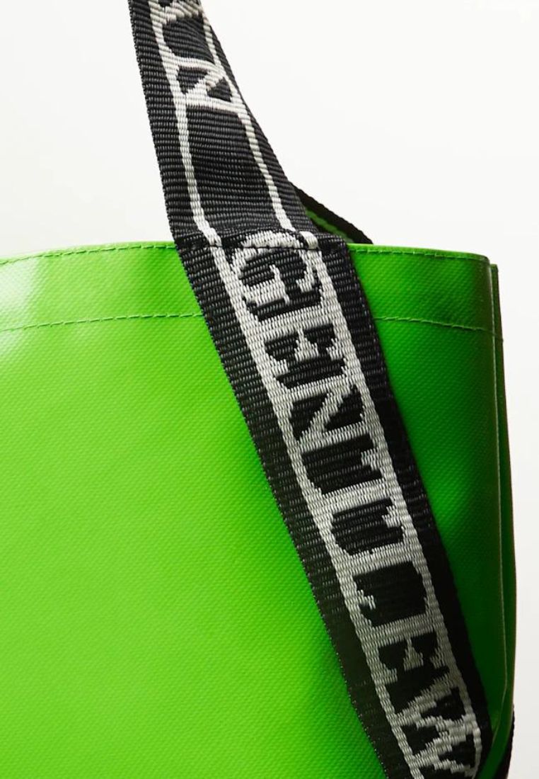 Tarpauline Tote Bag Green