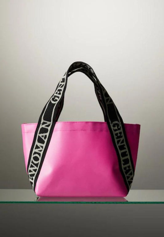 Tarpauline Tote Bag Pink