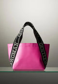 Tarpauline Tote Bag Pink