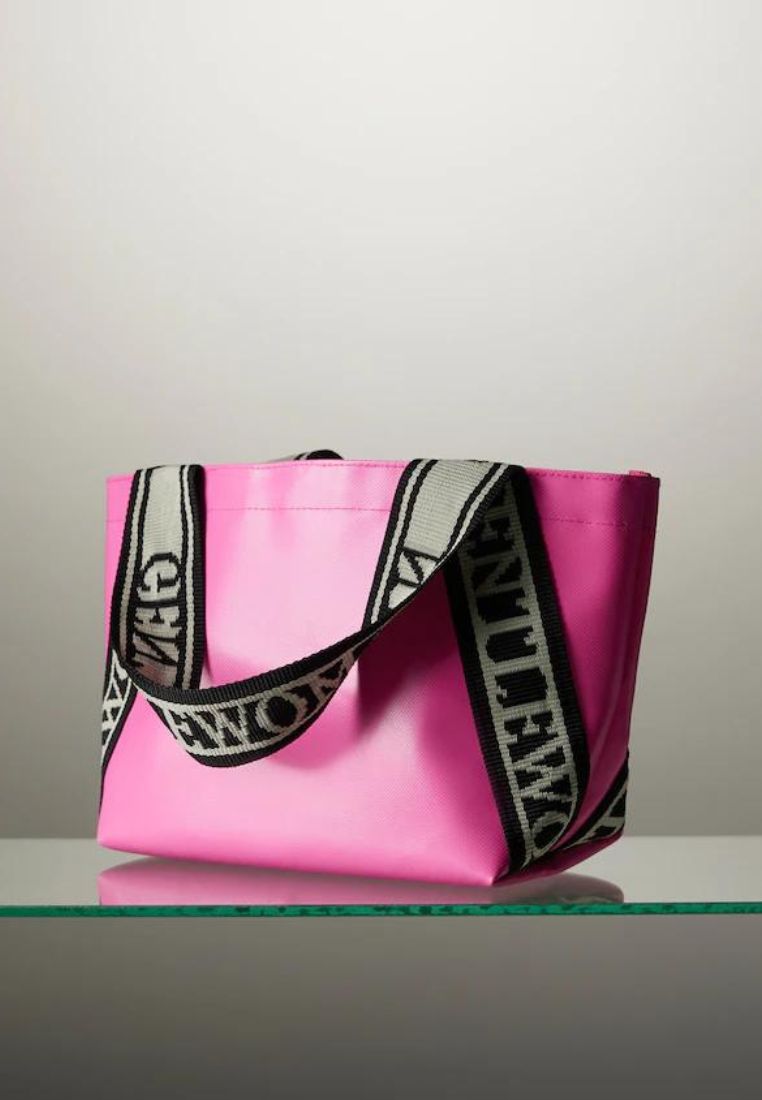 Tarpauline Tote Bag Pink
