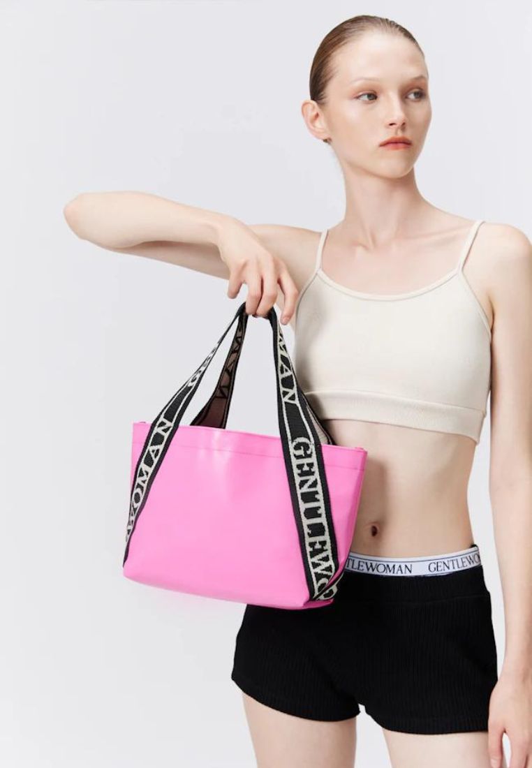 Tarpauline Tote Bag Pink