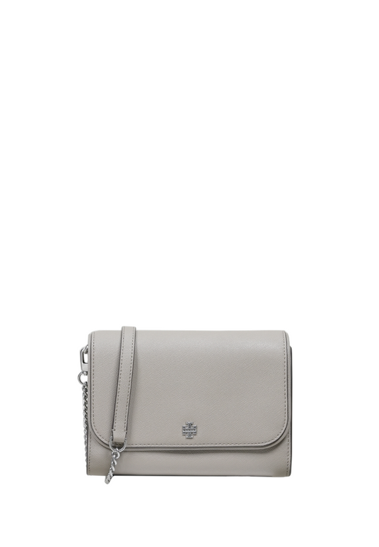 Emerson Chain Wallet Gray Chalk