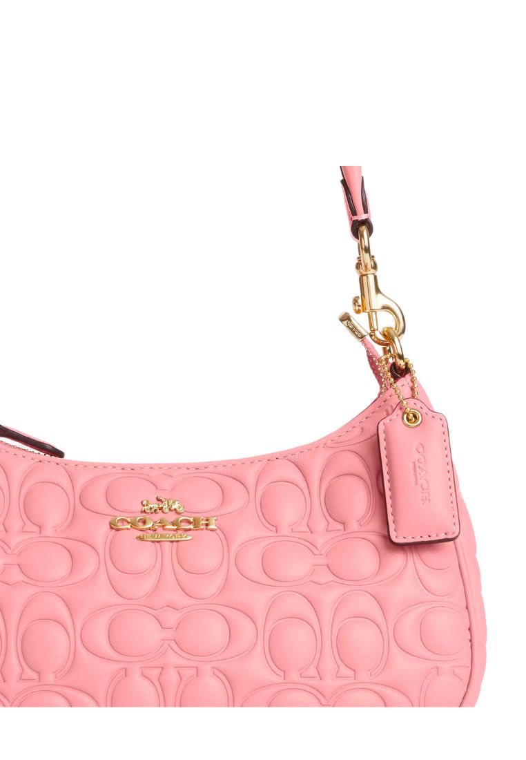 Teri Shoulder Bag In Signature Leather Light Blush