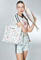 The Camping Rose Ribbon Box Tote