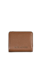 The Groove Mini Compact Wallet Cognac
