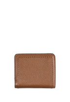 The Groove Mini Compact Wallet Cognac