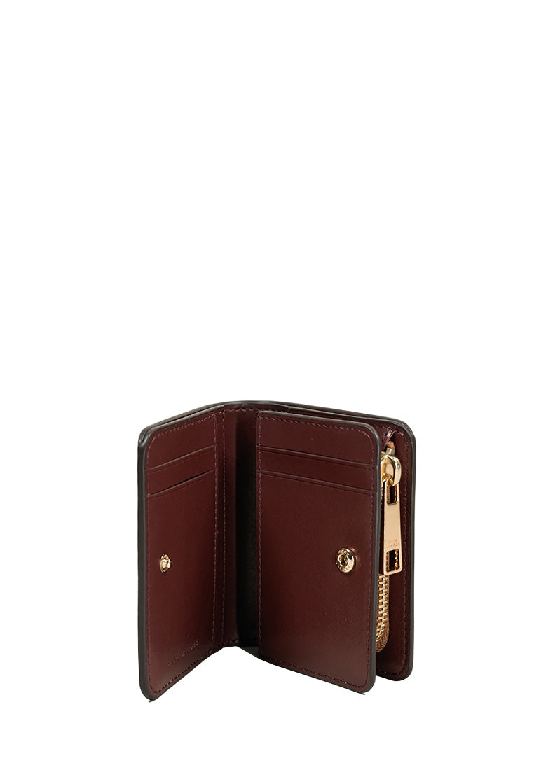 The Groove Mini Compact Wallet Cognac