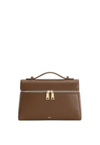 Thea Large Top Handle Bag - Mocha Brown