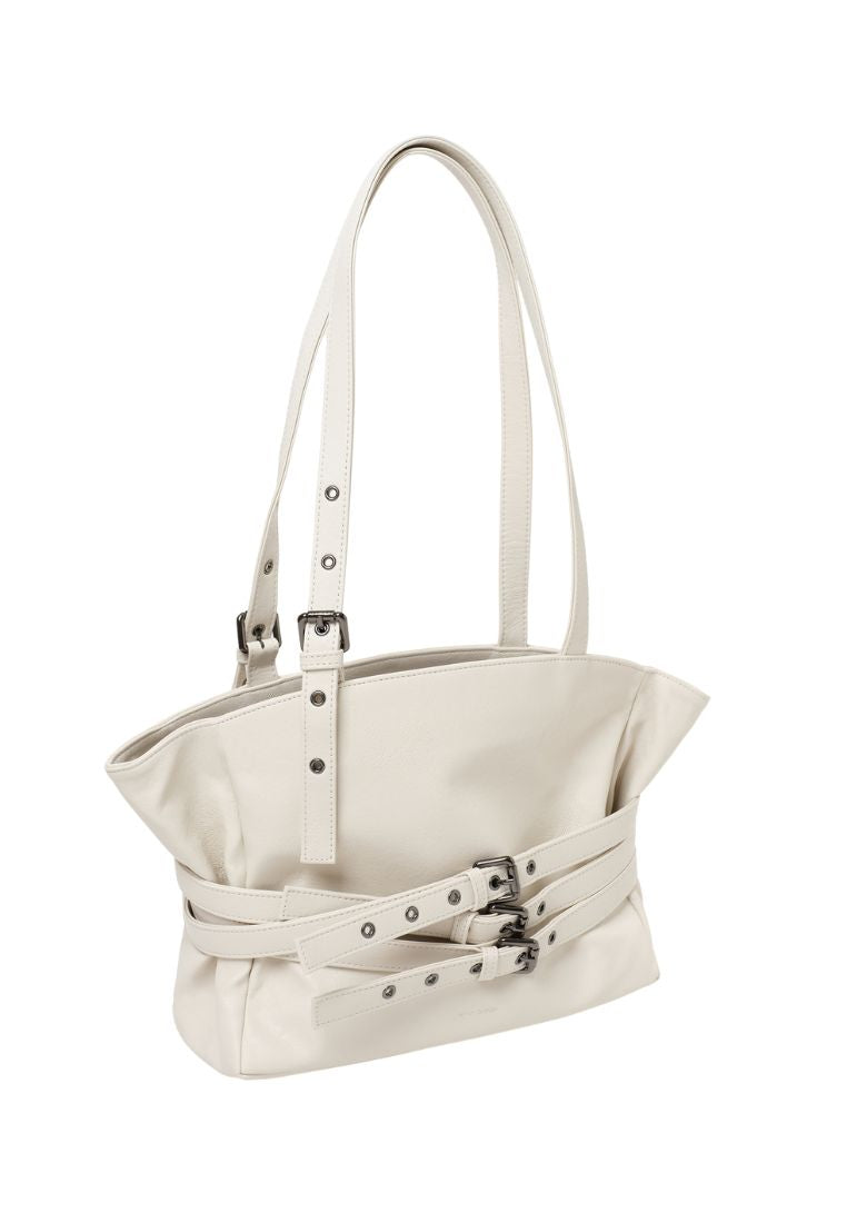 Trio Belt Corset Bag M Nappa Ivory