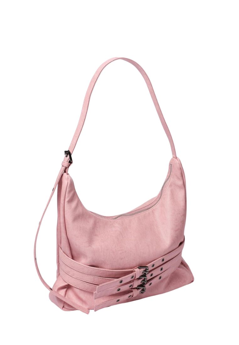 Trio Belt Mug Bag L Brushed Pink