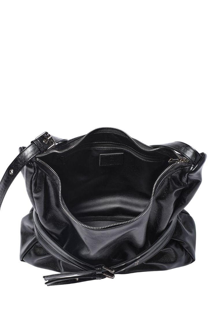 Trio Belt Mug Bag L Goat Black