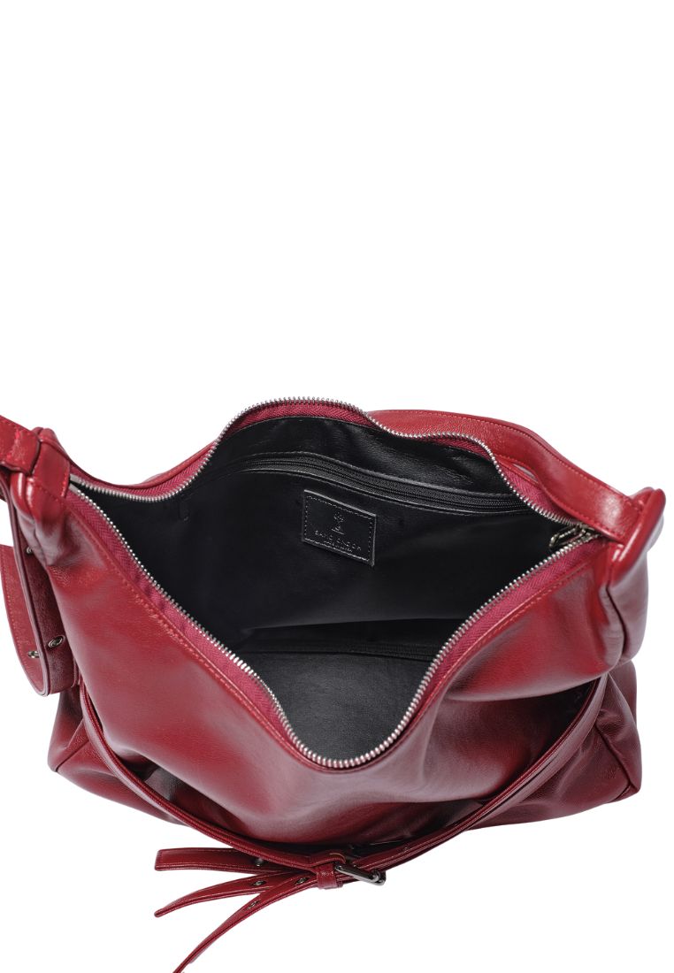 Trio Belt Mug Bag L Goat Red