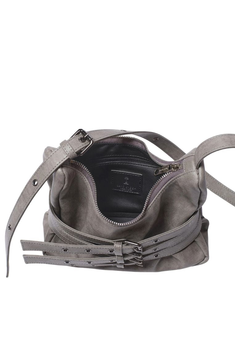 Trio Belt Mug Bag M Brushed Gray