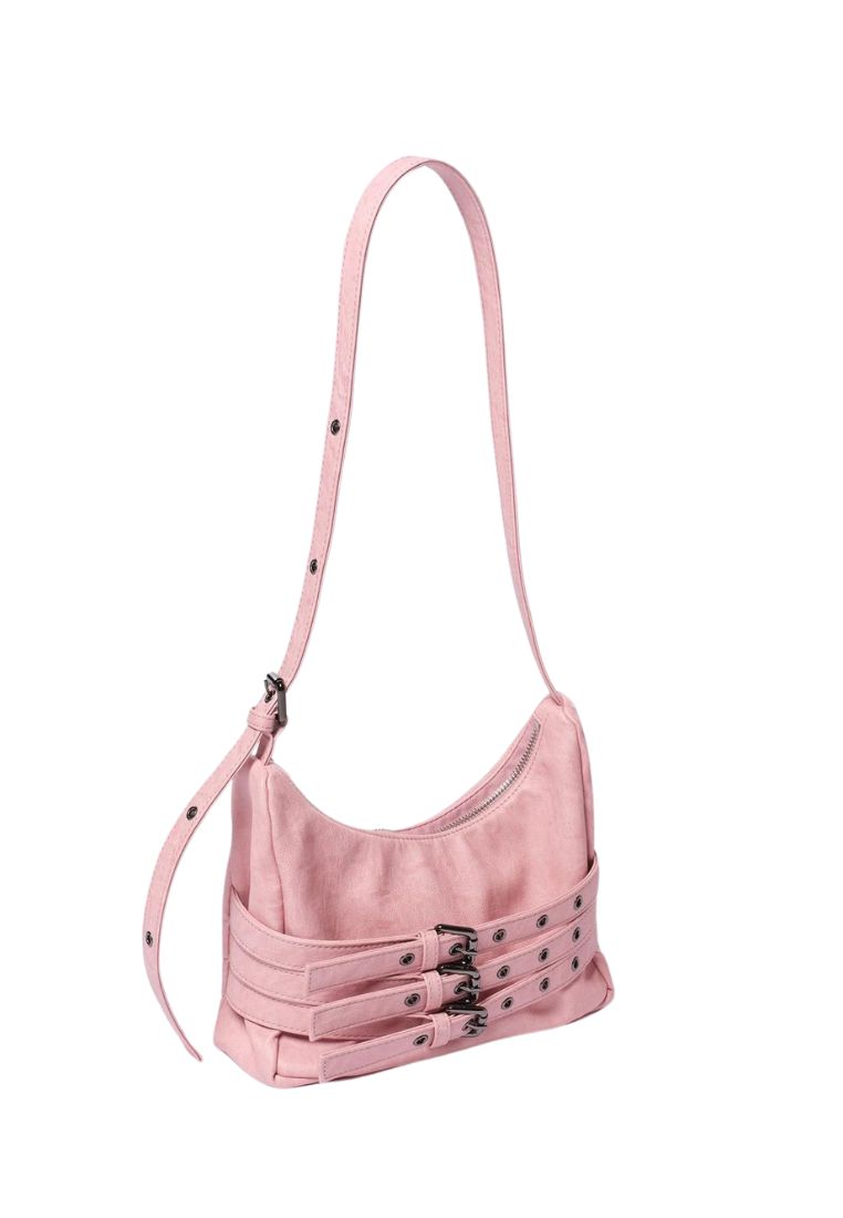 Trio Belt Mug Bag M Brushed Pink