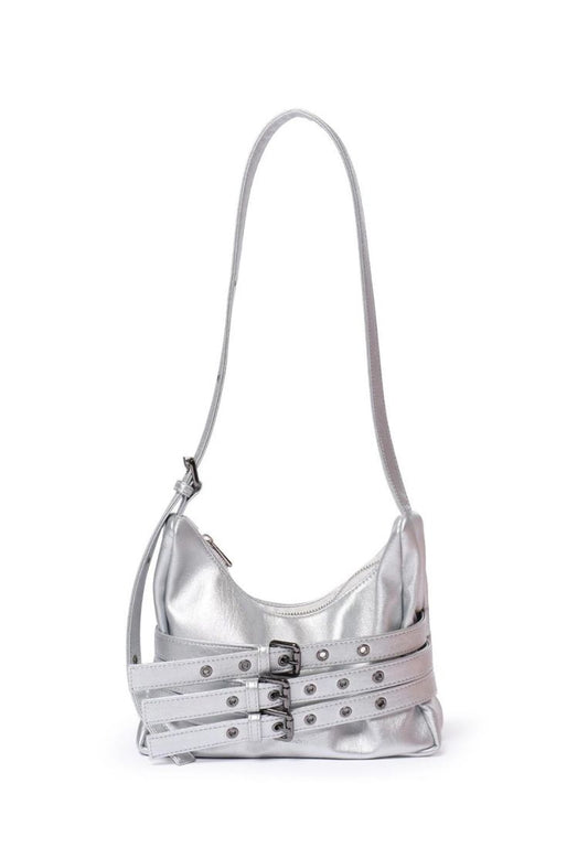 Trio Belt Mug Bag M Chrome