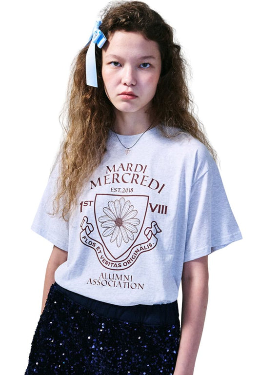TShirt Alumni Emblem Heather Burgundy