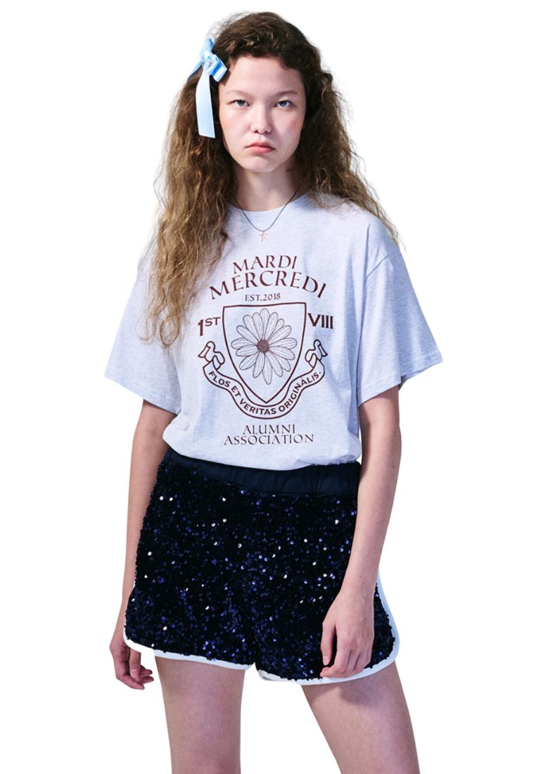 TShirt Alumni Emblem Heather Burgundy