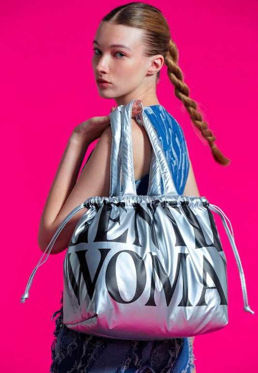 Twinkling Puffer Tote Bag