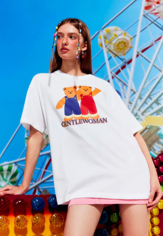 Twins Wiggle Bears Oversized T-Shirt