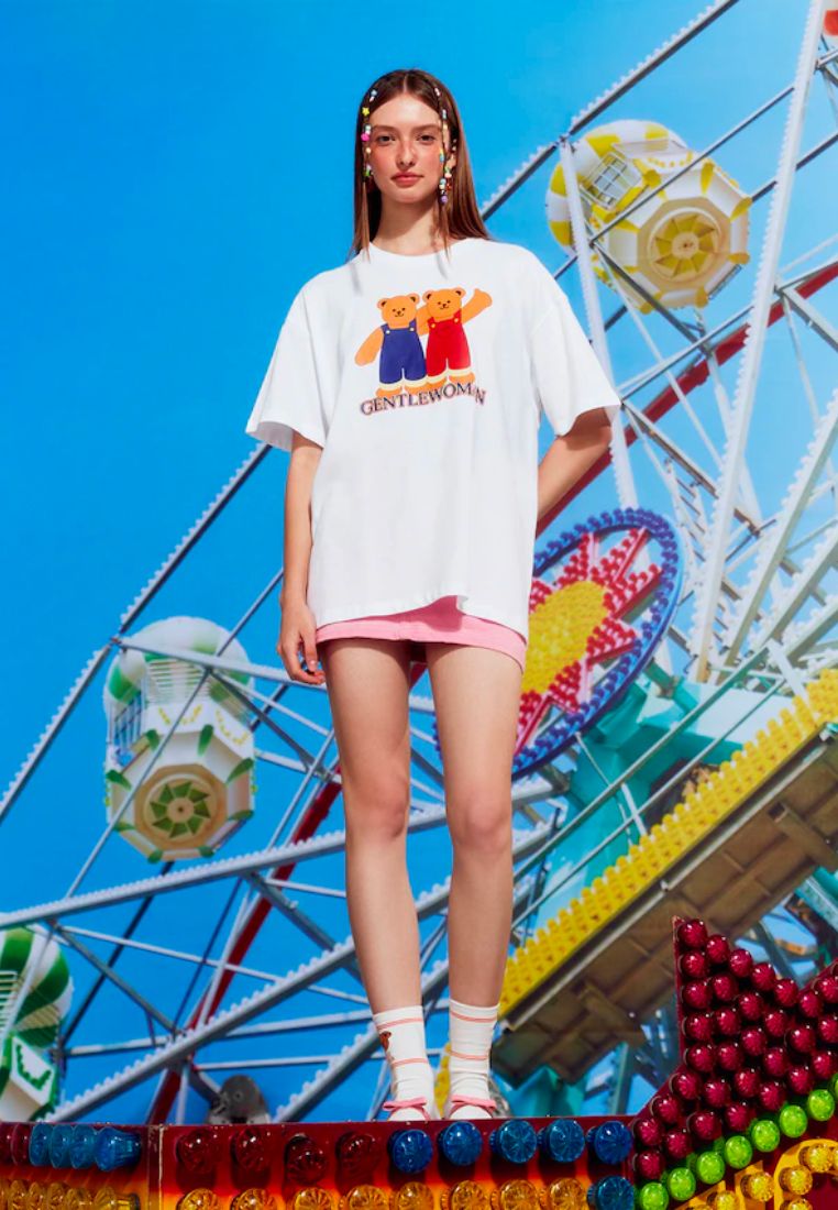 Twins Wiggle Bears Oversized T-Shirt