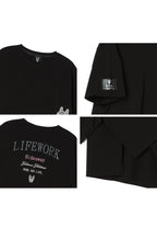 Unique Short Sleeve T-Shirt Black