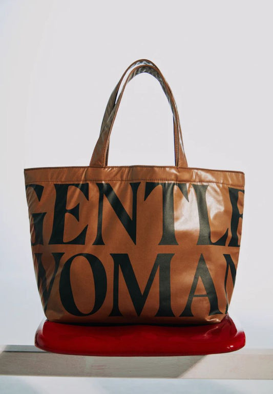 Urban Stride Tote Bag Brown