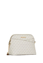 Jet Set Travel Medium Dome Crossbody Bag Vanilla