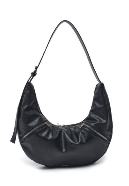 Apple Sling Bag M Nappa Black