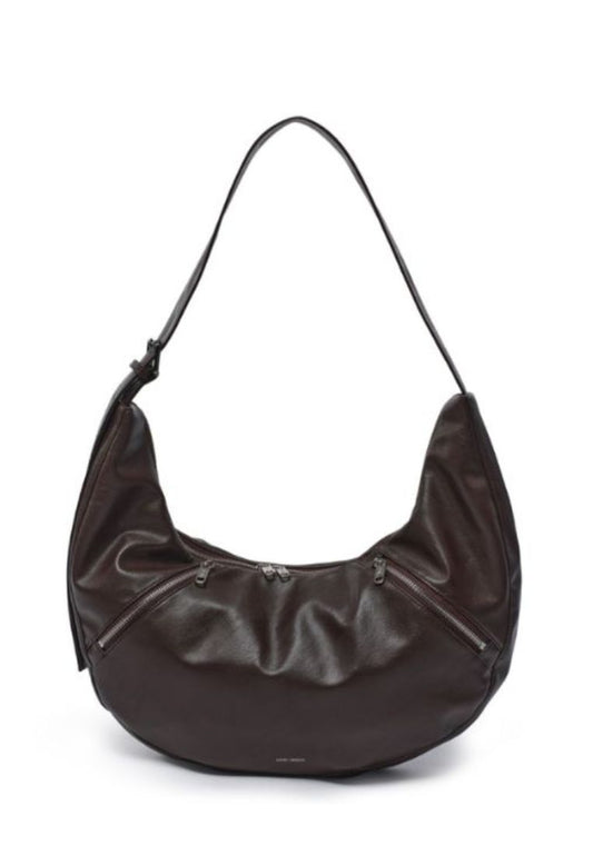 Apple Sling Bag M Nappa Choco