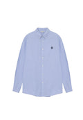 Embroidery Oxford Shirt Sky Blue