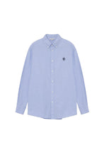 Embroidery Oxford Shirt Sky Blue