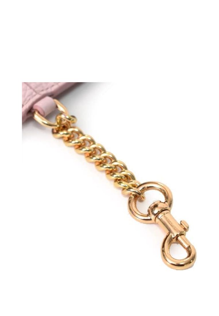 Card Case with Clip Peach Whip