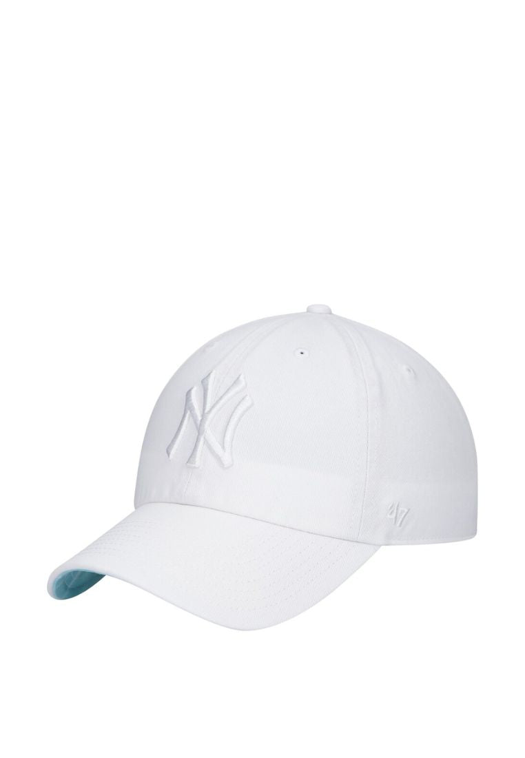 New York Yankees '47 White Fashion Color Undervisor Ballpark Clean Up Adjustable Hat