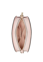 Perry Leather Dome Crossbody Chalk Pink