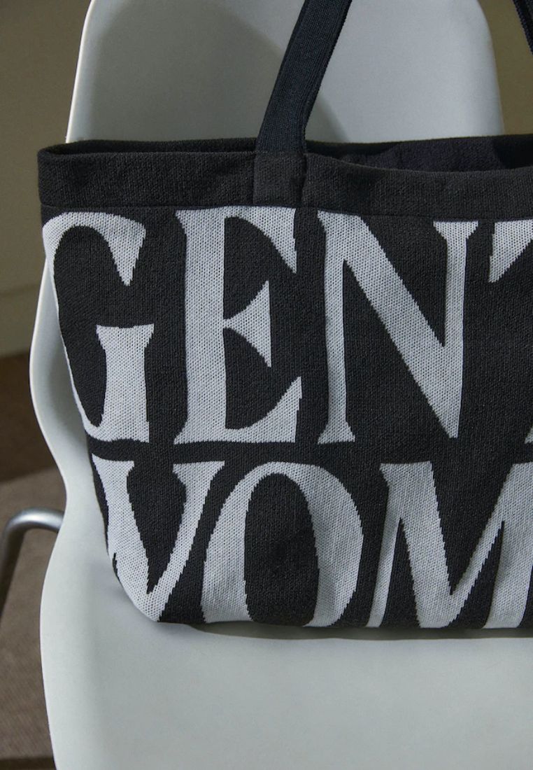 Silence Winter Whispering Tote