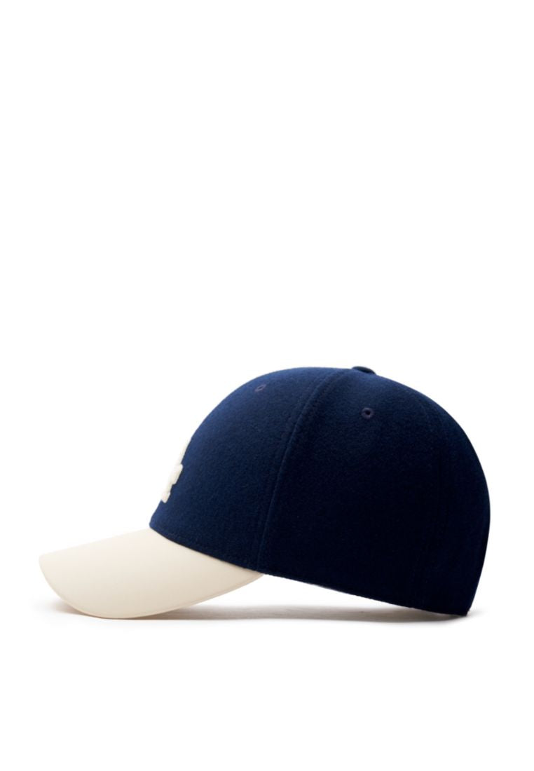 Varsity Wool Structured Ball Cap LA DODGERS navy