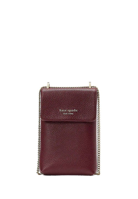 Veronica North South Crossbody Grenache