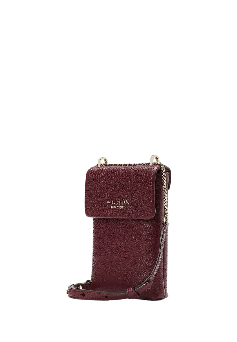 Veronica North South Crossbody Grenache