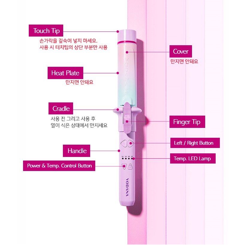 VODANA Easy Wave Auto Curler PRO+ 40mm Unicorn Limited Edition
