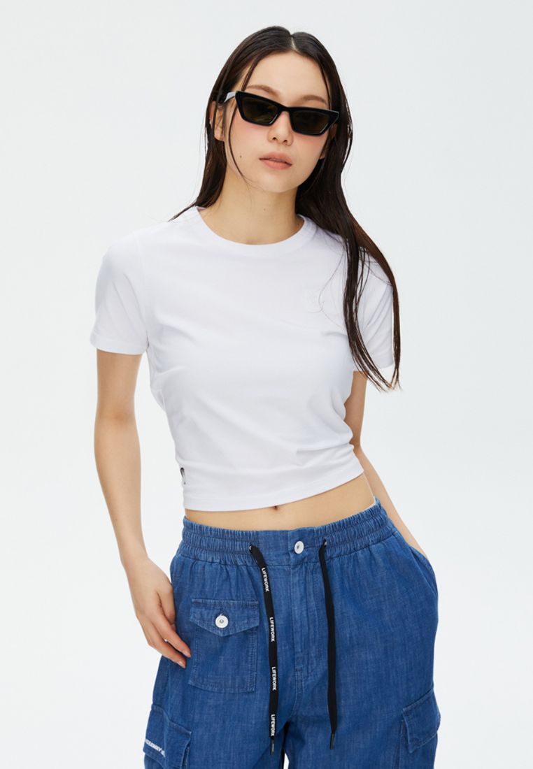 Volume Radog Short Short Sleeve T-shirt White