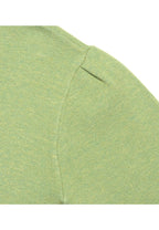 W Classic Logo Crop Knit Green
