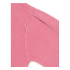 W Classic Logo Crop Knit Dark Pink
