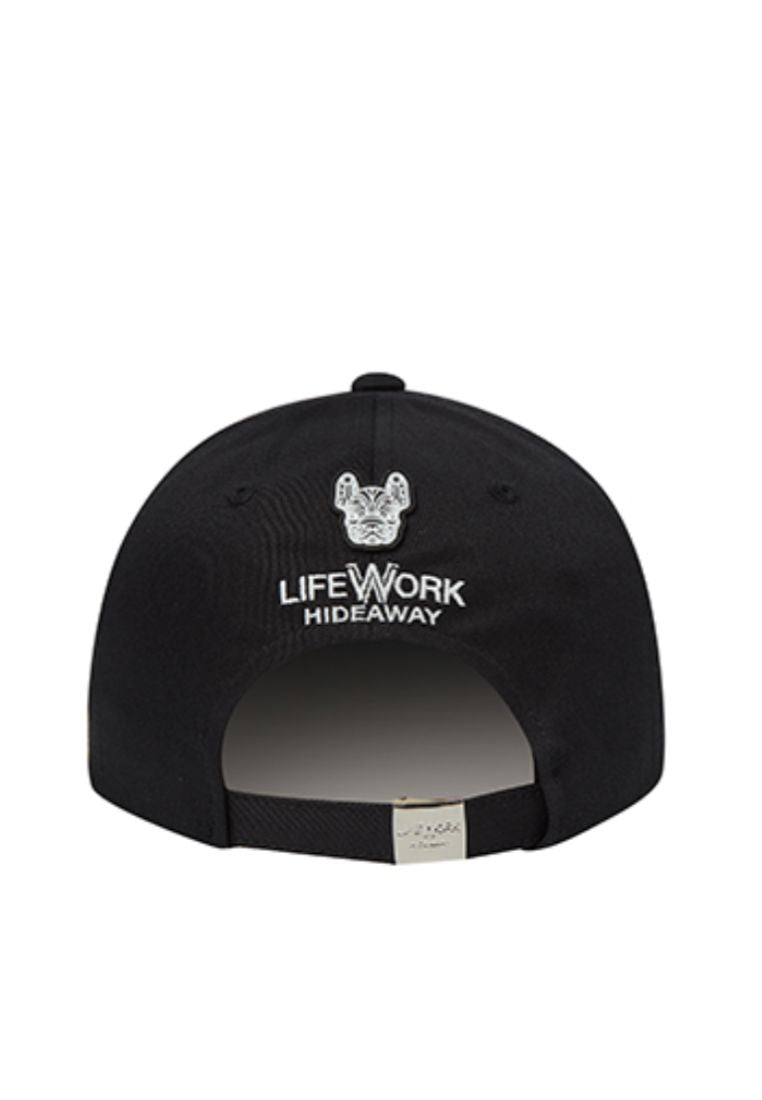 W Radog Embroidery Soft Ball Cap Black