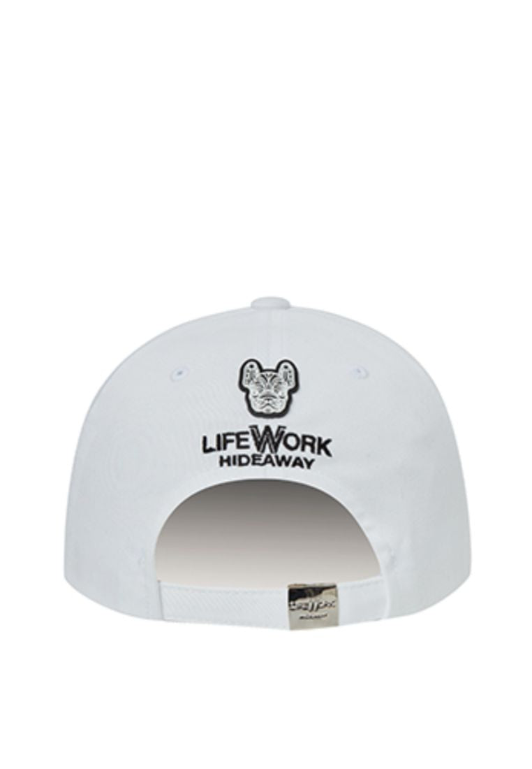 W Radog Embroidery Cap White