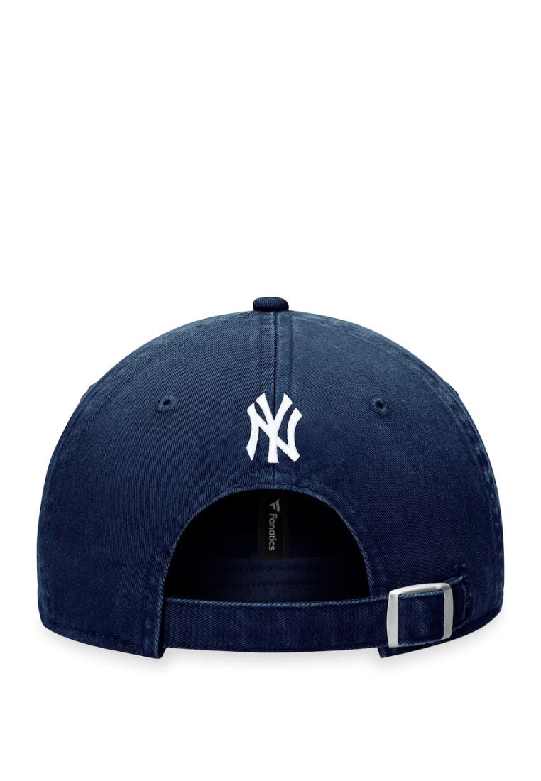 NY YANKEES Fanatics Branded Navy Script Adjustable Hat
