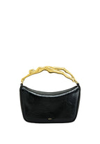 Jenny Human-shaped Handle Handbag - Black